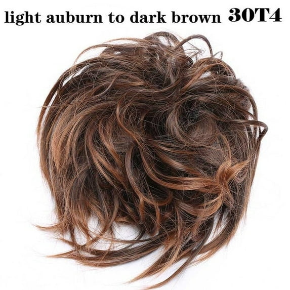 Chignon/Donut Messy Hair Scrunch/Extension