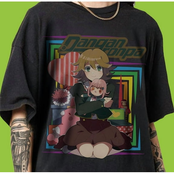 Chihiro Fujisaki T-shirt, Inspired Danganronpa, Graphic Anime Tee, Anime T-shirt, Aesthetic Anime, Anime Gift, Special Shirt, Unisex T-shirt