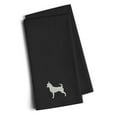thumbnail image 1 of Chihuahua Black Embroidered Towel Set of 2, 1 of 1