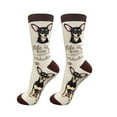 thumbnail image 1 of E&S Pets Chihuahua, Black Socks - Life is Better Socks for Pet Lovers - Cute Unisex Socks - One Size Fits Most, 1 of 3