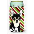 thumbnail image 1 of Chihuahua Candy Cane Holiday Christmas Tall Boy Hugger, 1 of 1