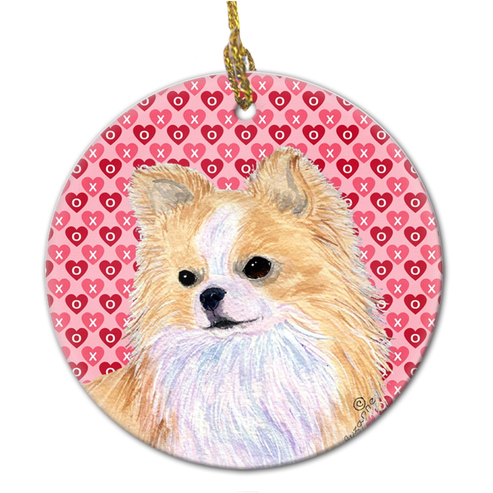Chihuahua Ceramic Ornament