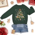 thumbnail image 1 of Chihuahua Christmas Tree Sweatshirt, Funny Dog Lover Gift, Chihuahua Christmas Lights Shirts, Christmas Shirts for Women Men, 1 of 3