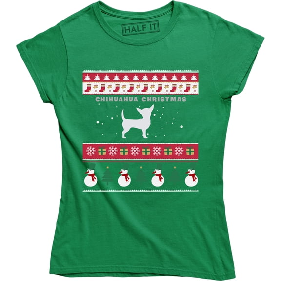 Chihuahua Christmas - Xmas Holiday Women's Gift T-Shirt