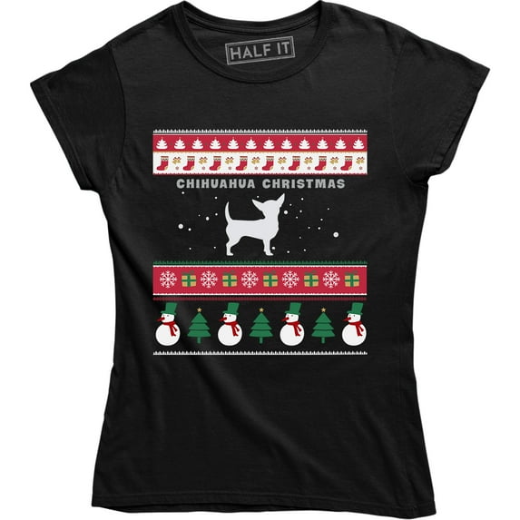 Chihuahua Christmas - Xmas Holiday Women's Gift T-Shirt