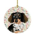 thumbnail image 1 of Chihuahua Dapple #1 Christmas Ceramic Ornament 2.8 in x 2.8 in, 1 of 3