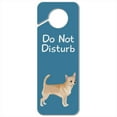 thumbnail image 1 of Chihuahua Dog Pet Drawing Plastic Door Knob Hanger Sign, 1 of 6