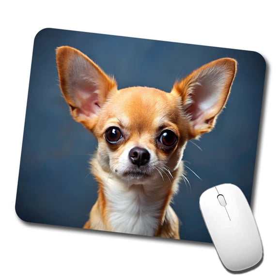 Chihuahua Dog Photo Mouse Pad Low Profile Gaming Mat