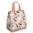 thumbnail image 1 of Chihuahua and Flower Florals Insulated Lunch Bag for Women & Adults,Large Portable Soft Cooler Lunch Bag,Thermal Food Storage Tote with Pearl Cotton,8.66L,8.75x5.75x9.5 Inch, 1 of 6