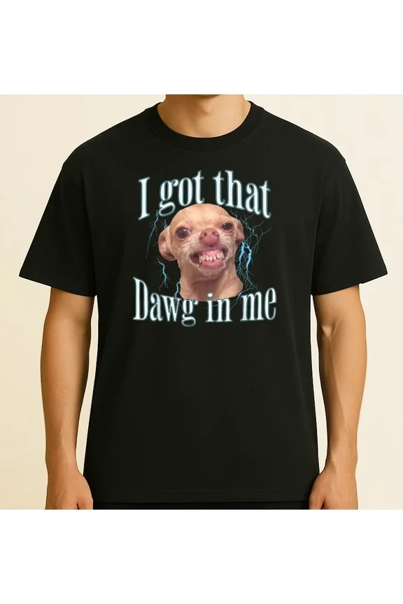 Chihuahua Funny Meme Cute Dog Graphic Retro Humor Unisex T-Shirt up to size 5XL