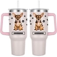 thumbnail image 1 of Chihuahua Gift for Dog Owner,40oz Chihuahua Tumbler with Handle Insulated Reusable Stainless Steel Travel Water Bottle (Color 4), 1 of 6