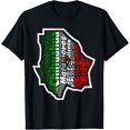 thumbnail image 1 of Chihuahua Mexico Mapa Bandera Mexicana State T-Shirt, 1 of 3