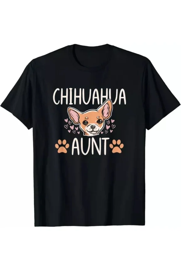 Chihuahua Mom Aunt Funny Dog Lover Puppy Owner Shirt Unisex S-5XL Hot Trending Shirt, Vintage Birthday Gift