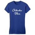 thumbnail image 1 of Chihuahua Mom - Script - Women's Fitted T-Shirt, 1 of 2