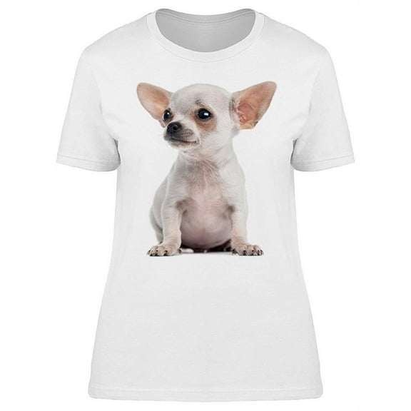 Chihuahua Puppy, Sitting T-Shirt Women -Image by Shutterstock, Female x-Large