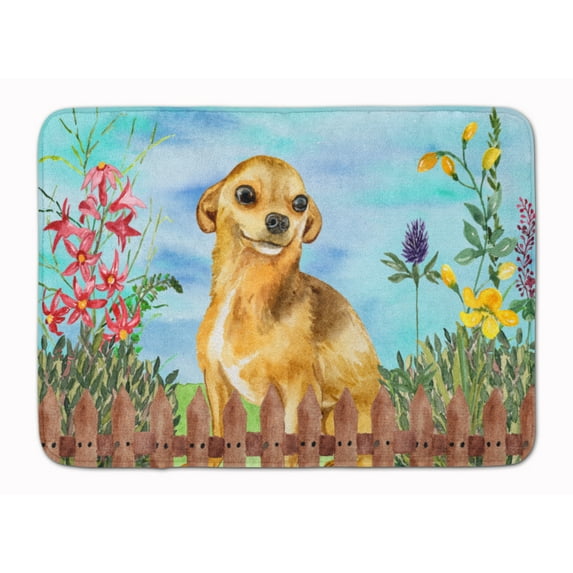 Chihuahua Spring Machine Washable Memory Foam Mat