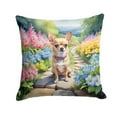 thumbnail image 1 of Chihuahua Spring Path Throw Pillow 18 in x 18 in, 1 of 5