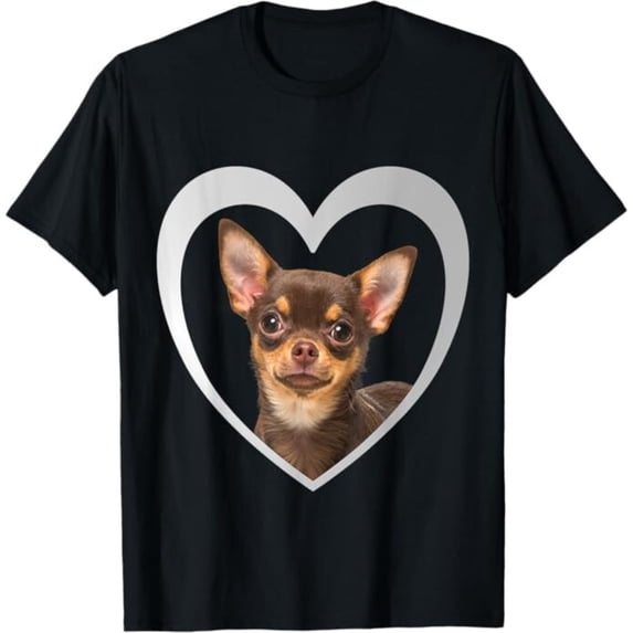 Chihuahua T shirts for Men, Chihuahua Dog Lover Graphic Tees, Funny Chihuahua Tops, Comfortable T-Shirt,Fashion,cotton,black,S-5XL