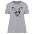 thumbnail image 1 of Chihuahua Tattoo Design T-Shirt Women -Image by Shutterstock, Female Medium, 1 of 2