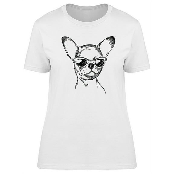 Chihuahua Tattoo Design T-Shirt Women -Image by Shutterstock, Female x-Large