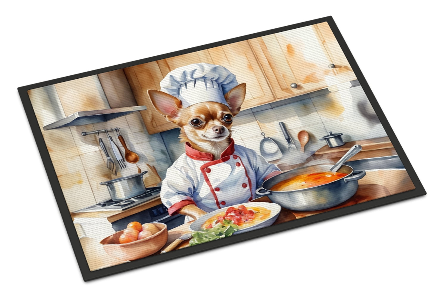 Chihuahua The Chef Doormat