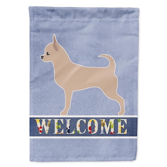 Chihuahua Welcome Garden Size Flag