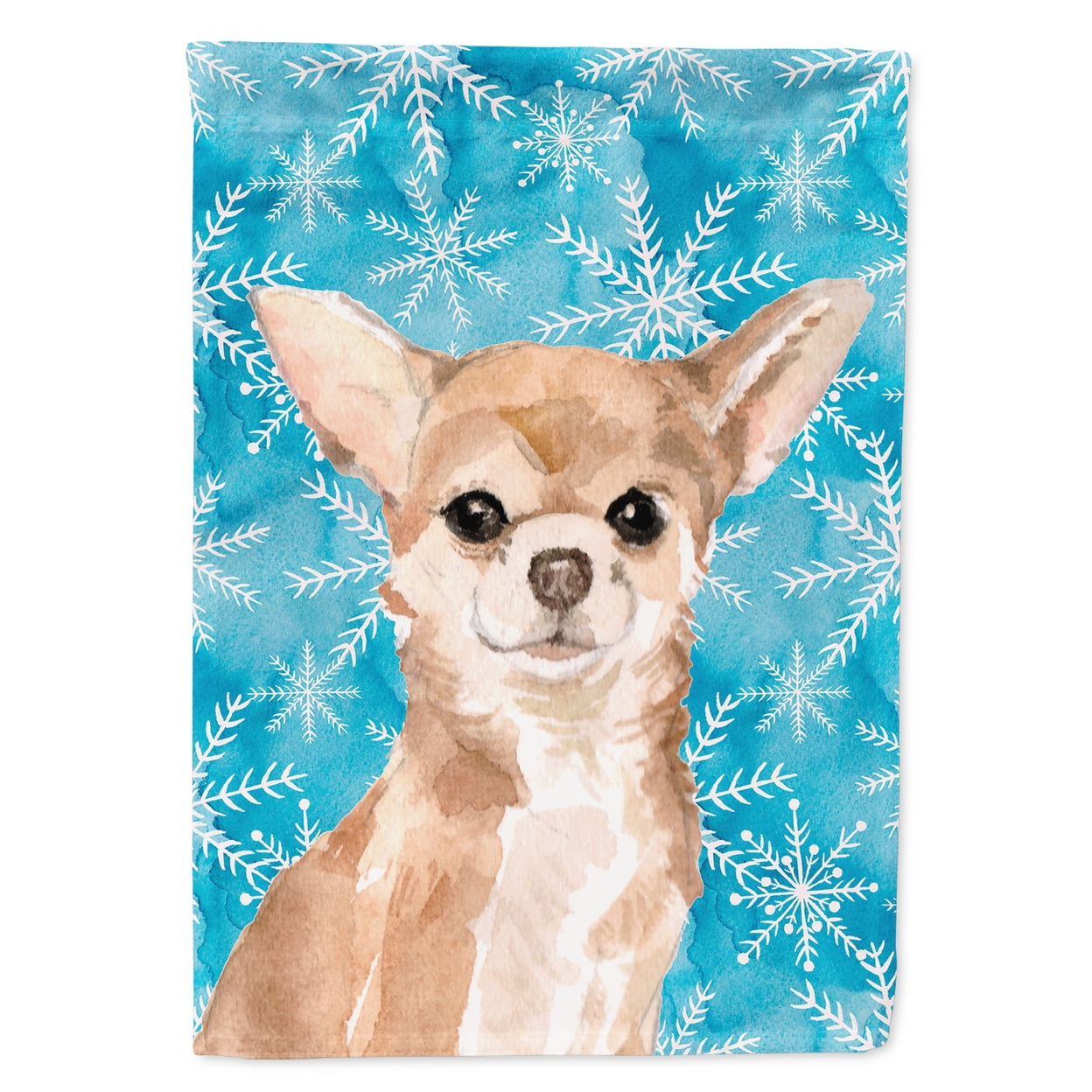 Chihuahua Winter Garden Flag