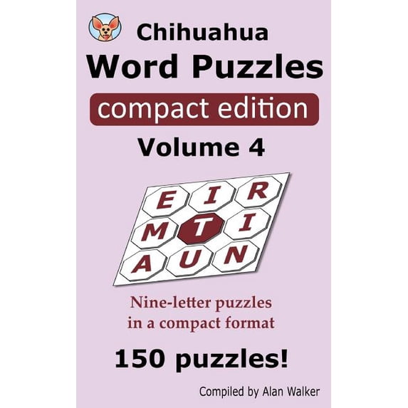 Chihuahua Word Puzzles Compact Edition Volume 4, (Paperback)