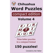 Chihuahua Word Puzzles Compact Edition Volume 4, Paperback