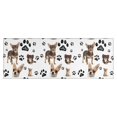 thumbnail image 1 of Chihuahua and Footprints Kitchen Rug Mat,Kitchen Runner Rugs Non Skid Washable,Decorative Kitchen Floor Mats for Kitchen,Sink,Laundry,17"X47", 1 of 5