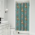 thumbnail image 1 of Chihuahua and Footprints Shower Curtain 36"x72" ,Bathroom Decorative Shower Curtains Set with 12 Hooks,Modern Waterproof Washable Shower Curtain, 1 of 6