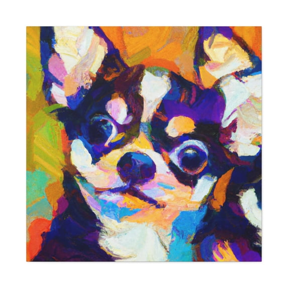 Chihuahua in Fauvism - Canvas