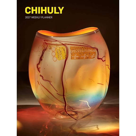 Chihuly 12-Month 2027 Weekly/Monthly Planner Calendar, (Paperback)