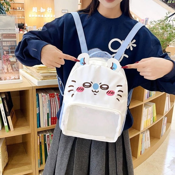 Chiikawa Anime Hachiware Good Looks Usagi Lovely Backpack Travel Gift