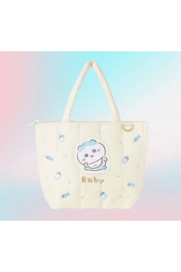 Chiikawa Cartoon Cute Tote Bag Usagi Hachiware Shoulder Bag Gift