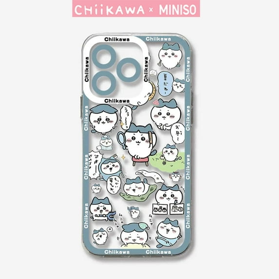 Chiikawa Cartoon Phone Case For iPhone 16 15 14 13 12 11Pro Max X XR XS Mini Plus