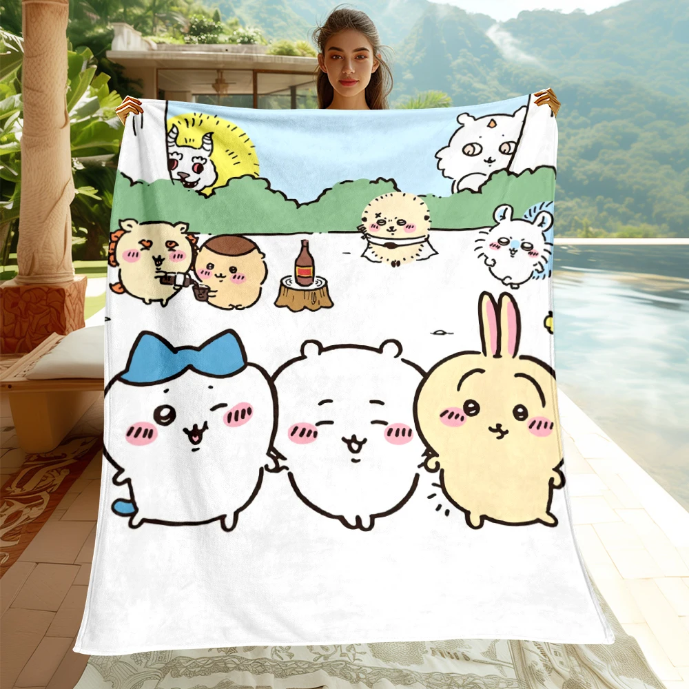 Soft Baby Blanket with Cartoon Print – Warm & Cozy Comfort