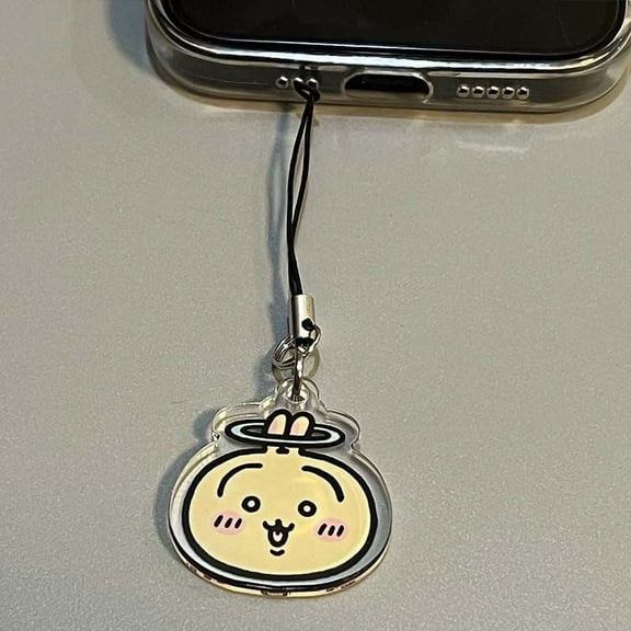 Chiikawa Food Series Keychain Hachiware Usaki Cute Ultra-clear Acrylic Key Chain Anime Acrylic Phone Strap Backpack Pendant Gift