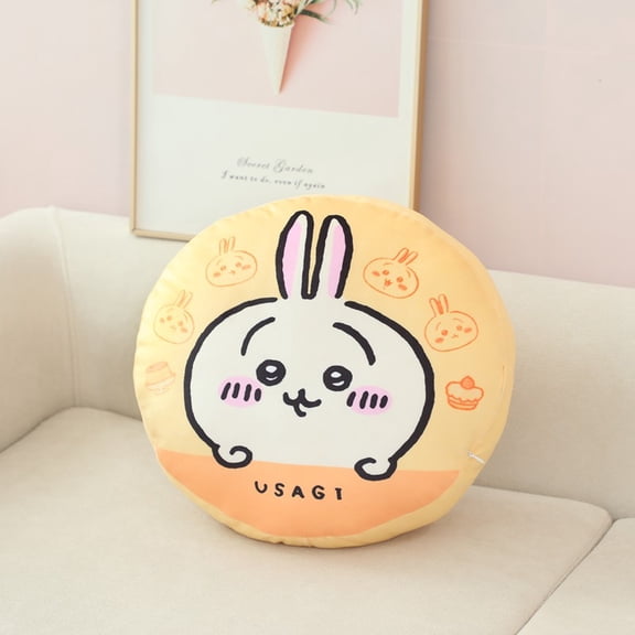 Chiikawa Hachiware Usagi cute birthday gift double-sided pattern round thickened soft pillow