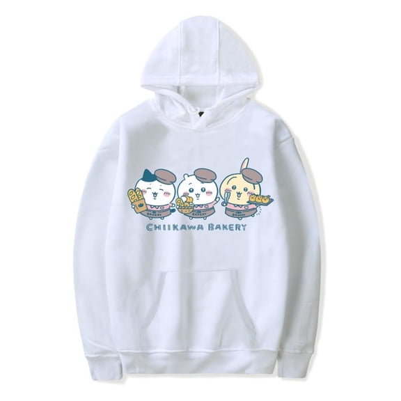 Chiikawa Hoodie Merch Winter For Men/Women Unisex Long Sleeve Sweatshirt Hooded Trend Cosplay Streetwear Top