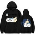 thumbnail image 1 of Chiikawa Hoodies Lovely Chiikawa Printed Long Sleeve Sports Sweatshirt Unisex Stylish Hooded Pullover Sweatshirt, 1 of 2