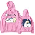 thumbnail image 1 of Chiikawa Hoodies Lovely Chiikawa Printed Long Sleeve Sports Sweatshirt Unisex Stylish Hooded Pullover Sweatshirt, 1 of 2