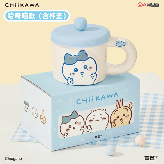 Chiikawa Mug Cup Anime Peripheral Gift Kawaii Chiikawa Hachiware Usagi Coffee Cup Water Cups Decor Girls Birthday Gifts