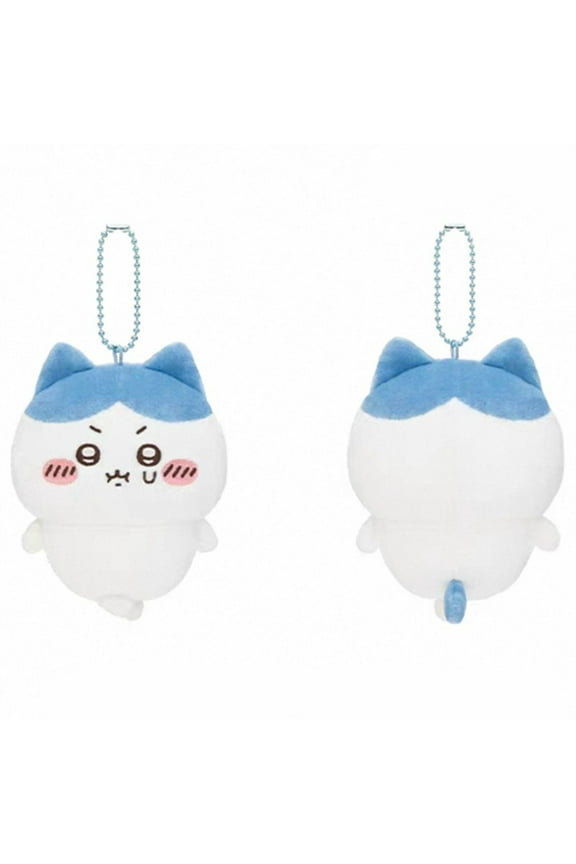 Chiikawa Plush Figure Dolls Keychain, Chikawa Usagi Anime Character Hanging Ornament, Soft Stuffed Toy Bag Charm Accessory, Cute Gift for Fans Collectors Keychain