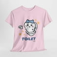 thumbnail image 1 of Chiikawa Sanrio Japanese Funny Toilet Meme Cotton Unisex T-shirt, 1 of 5