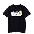thumbnail image 1 of Chiikawa T-shirt, A Stylish Round-neck Unisex Harajuku Cute Chiikawa Printed Short-sleeved Top, 1 of 2