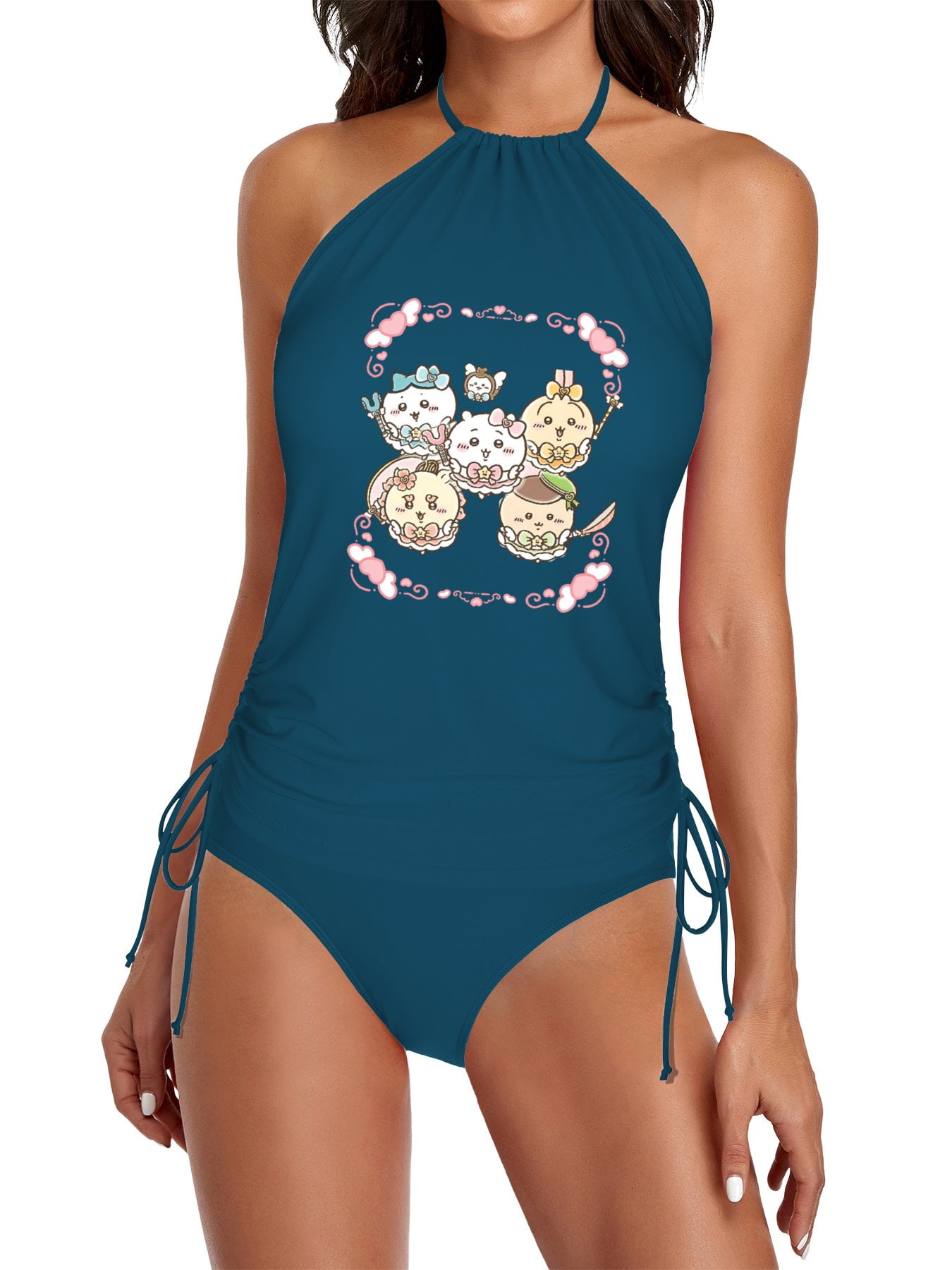 2-Piece Lingerie Bra and Panty Swimwear Bikini Set. main image 1