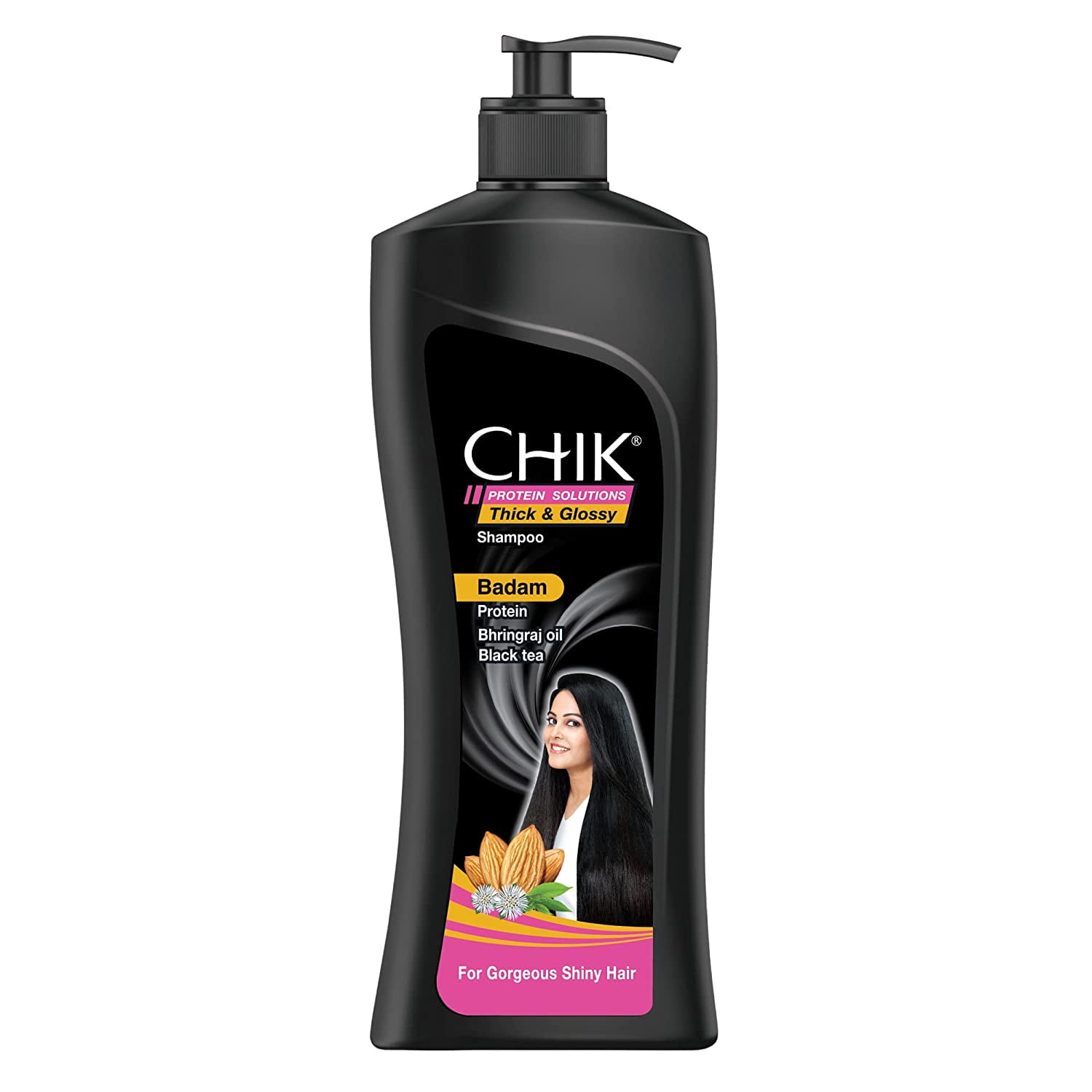 Chik Protein Solution Thick And Glossy Shampoo For Gorgeous Shiny Hair For Men and Women 340ML