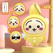 Chikawas Anime Face Changing Toy   Press To Transform Expression Keychain Figure Hachiware Usagi Kawaii Gift Collectible Toy