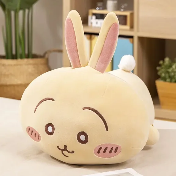 Chikawas Plush Pendant Toy Fluffy Doll Stuffed Kawaii Anime Figure Plushie Bag Pendant Gift Cute Blue Yellow